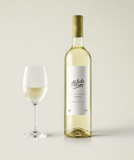 White Wine Bottle Capsules